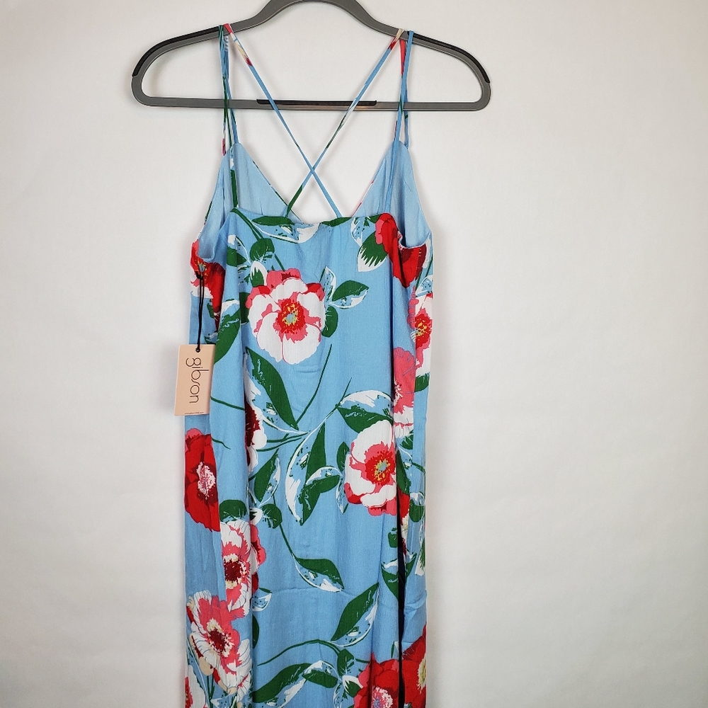 Gibson X Motherchic strappy midi sundress NWT - Picture 4 of 8